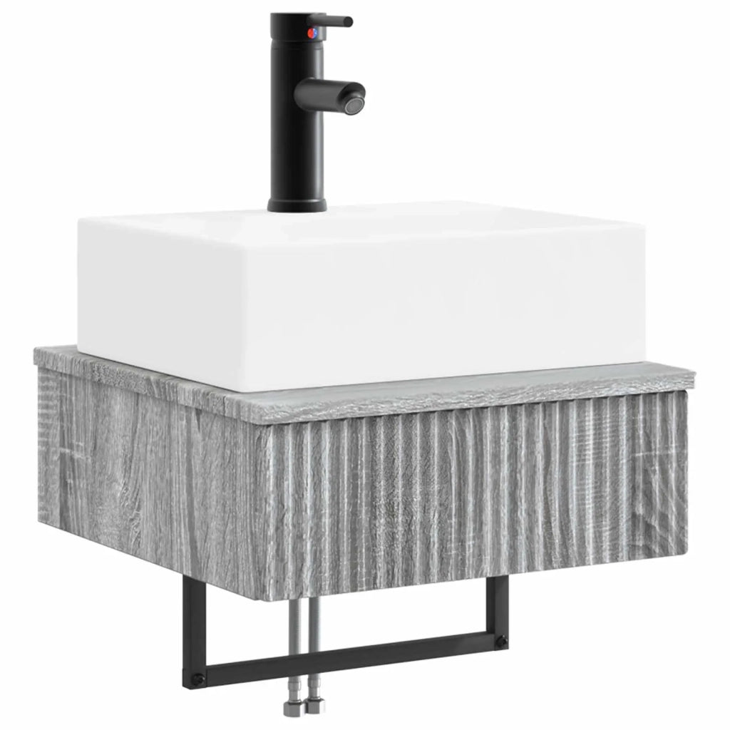 Lavabo da Parete Sonoma grigio 40 x 41 x 39 cm CFW8282922