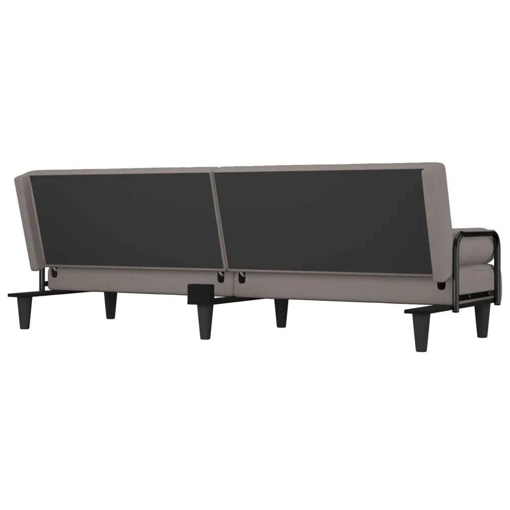 Divano letto | Sof¨¤ letto | Letto singolo con Braccioli Tortora in Tessuto