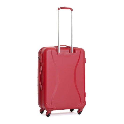 Trolley Valigia Media Rigida in ABS 4 Ruote TSA Ravizzoni Infinity Rosso