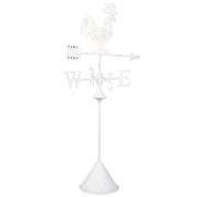 Banderuola decorativa in metallo 60,96x30,48x120,65h cm