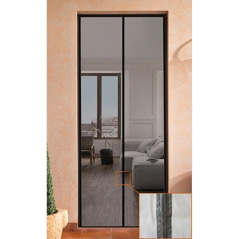 ZANZARIERA MAGNETIX PLUS 150XH250CM PVC MARRONE
