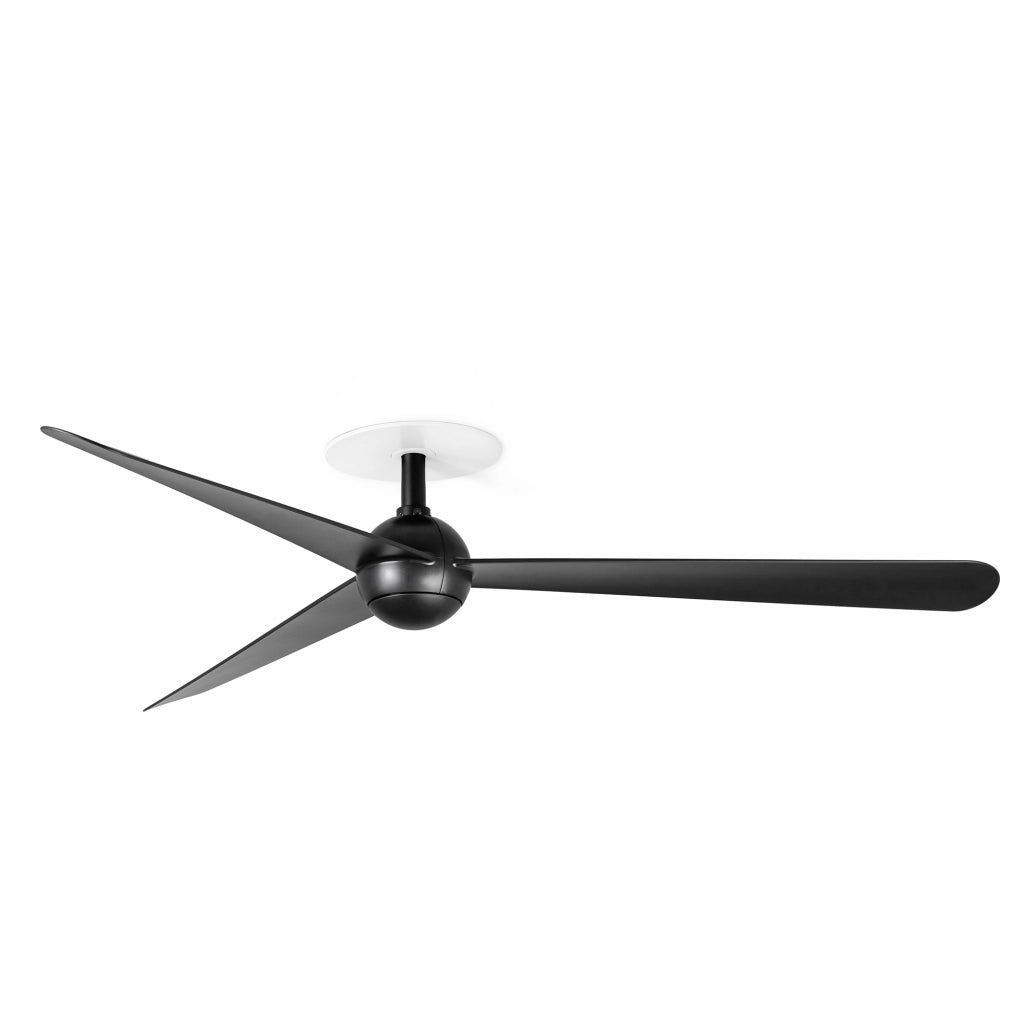 SFERA RECESSED M Ventilatore da soffitto nero