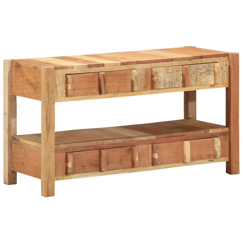 Mobile TV Marrone 83 x 33 x 46 cm Legno Recuperato Massello 4019626