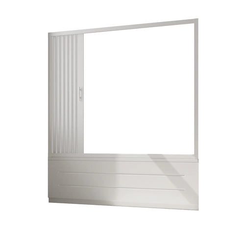 Box Sopravasca a Soffietto Nicchia Apertura Laterale Forte 200 cm a 170
