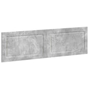 Testiera da Muro UTRECHT Grigio Cemento Legno ingegnerizzato 897818