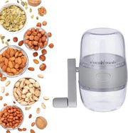 Manuale taglia noci con manico - Macchina per frutta essiccata con manubrio - Multifunzionale hachereccio da cucina Hachereccio - Per noci Noce di nocciole Pecan Zenzero Aglio - Per la preparazione di ingredienti
