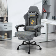 Sedia Gaming Ergonomic in Pelle ¨C Zephmum ¨C Grigio