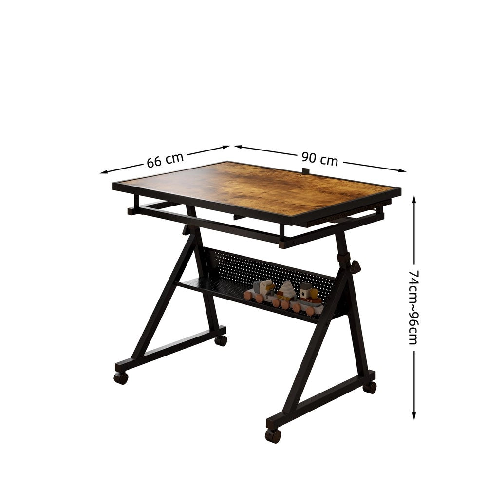 Puzzle 1500 Pezzi con Tavolo e 4 Vassoi ¨C MINIMAL ¨C Nero, Metal