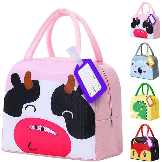 Borsa per bambini, termos per contenitori per pasti, borsa per pasti carina, isolante mini piccola, pacchi per pasti per bambini, viaggi, scuola, lavoro