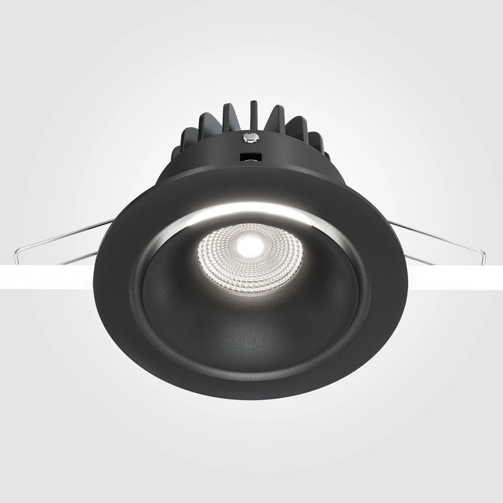 Maytoni Yin faretto incasso soffitto LED 12W 4000K nero