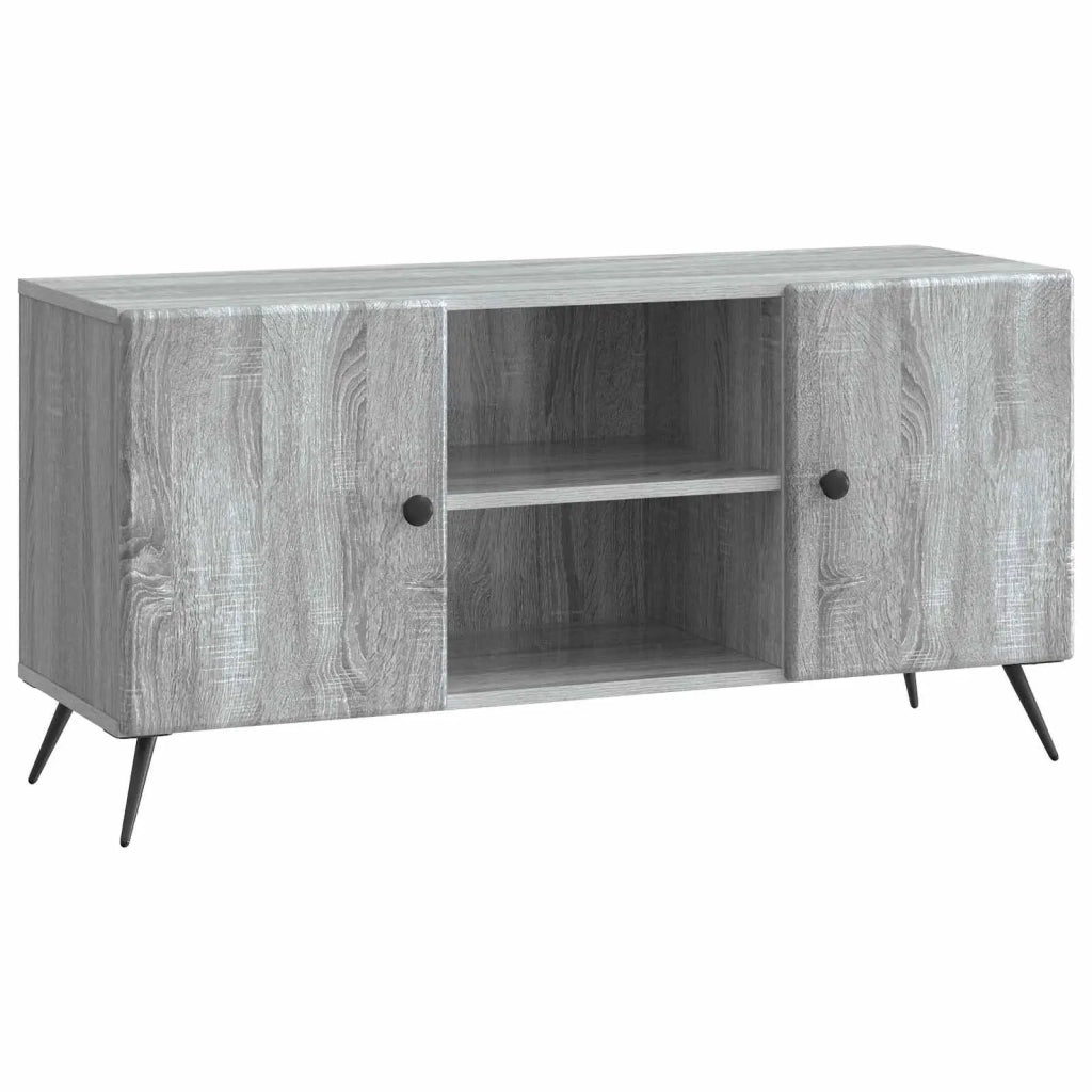 Mobile TV Grigio Sonoma 102 x 34,5 x 50 cm Legno ingegnerizzato