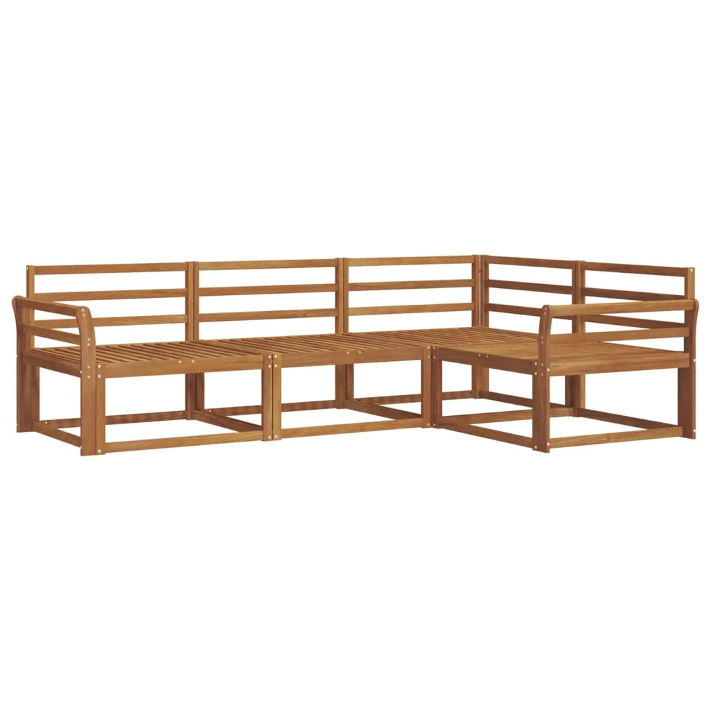 Set di divani da esterno 4 pcs Naturale 3367507