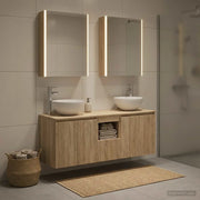 Set di Armadi da Bagno 5 pcs Rovere Sonoma 53 x 15,5 x 70 cm 3406369