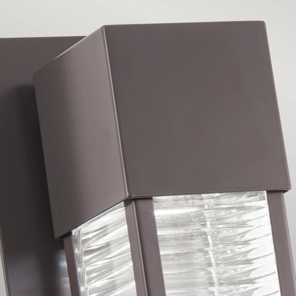 Applique esterna Sorel bronzo GU10 8W LED IP44 Kichler