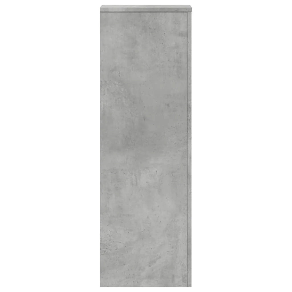 Portavasi mobili per fiori set da 2 legno ingegnerizzato grigio 02_0045334