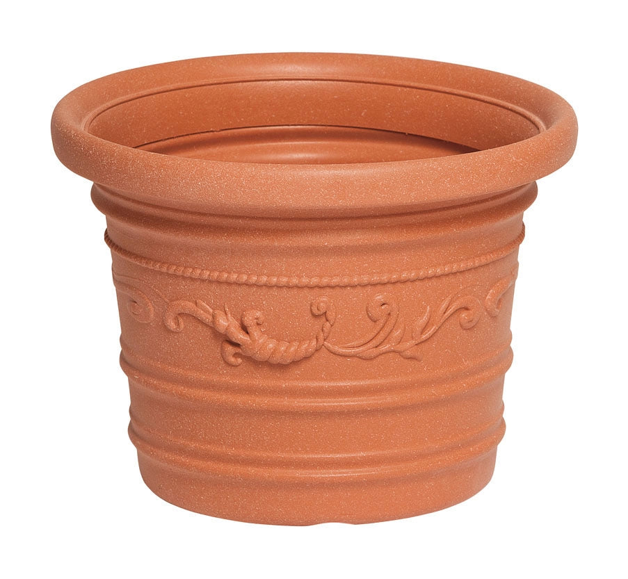 VASO IN PLASTICA FESTONATO D 40XH30 CM PRESTIGE- 1,0 pz