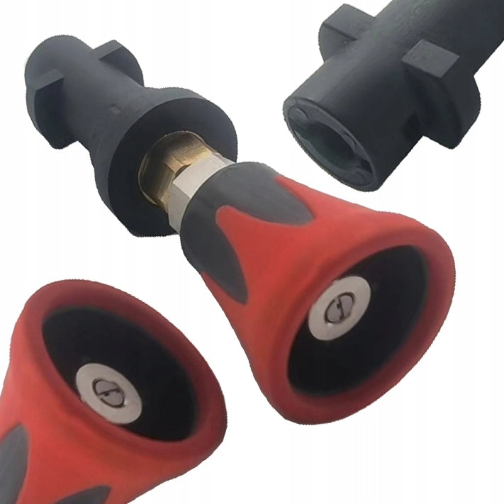 Lancia a Ugello Piatto 40° Rossa compatibile con Idropulitrice Kärcher K2–K7 – Pressione 4000 PSI