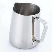 Schiuma per Latte - Ciotola in Acciaio Inossidabile - Per Cappuccino, Latte e Cioccolata - Schiuma Raffreddata per Bevande Calde - Incluso Strumento per la Crema (350ml) - Accessori da Cucina