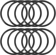 Imbottitura con 10 O-ringen in gomma nitrile - Sigillatura per diverse applicazioni - 32 mm OD - 28 mm ID - Resistente allo sforzo e resistente alle alte temperature