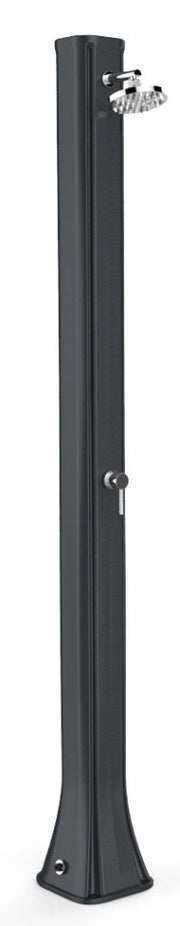Doccia Solare da Giardino 40L Miscelatore Arkema Big Happy Five Grigio Antracite