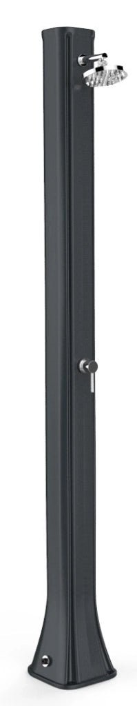 Doccia Solare da Giardino 40L Miscelatore Arkema Big Happy Five Grigio Antracite
