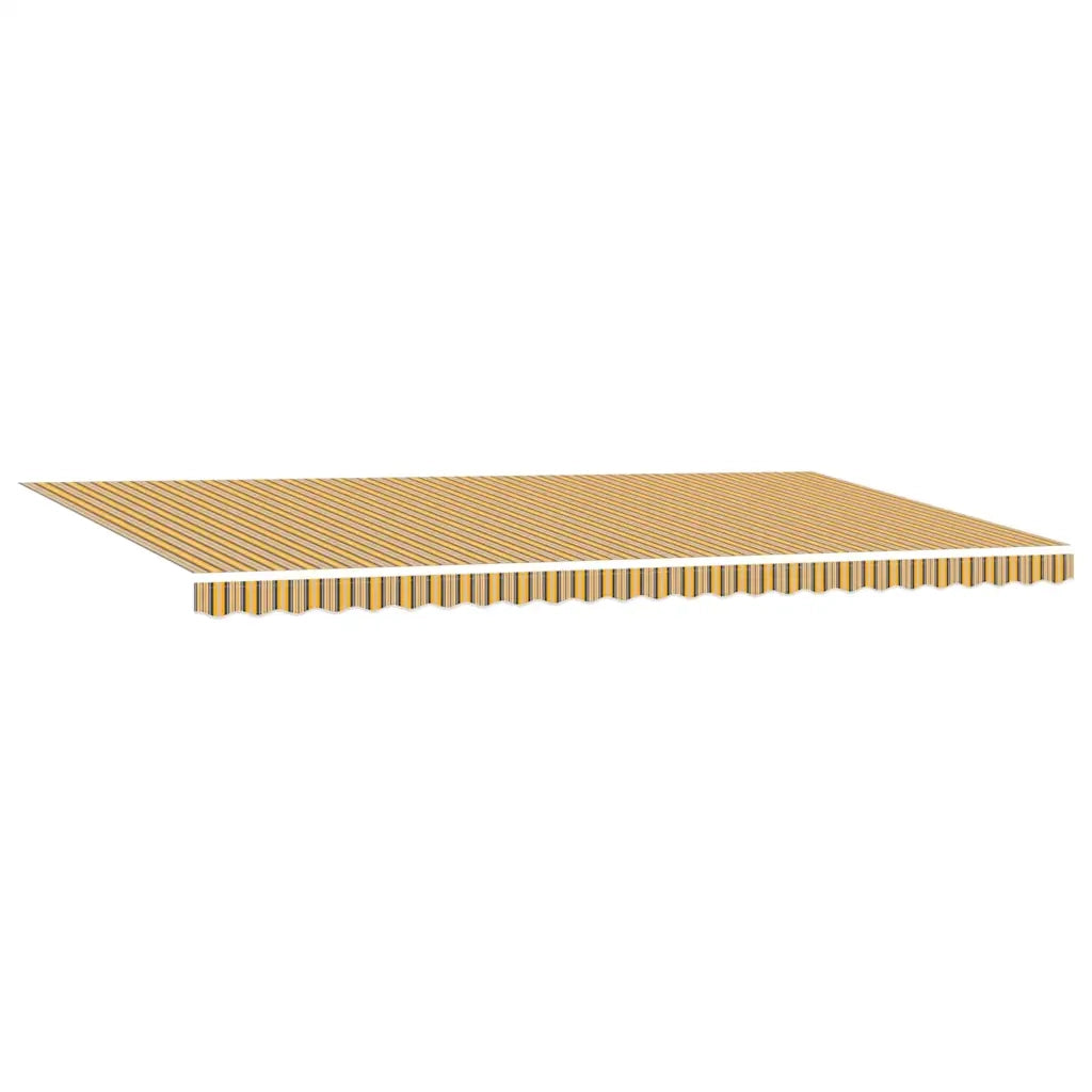 Tenda Retrattile Multicolore 600 × 350 cm Poliestere e Metallo 3331736