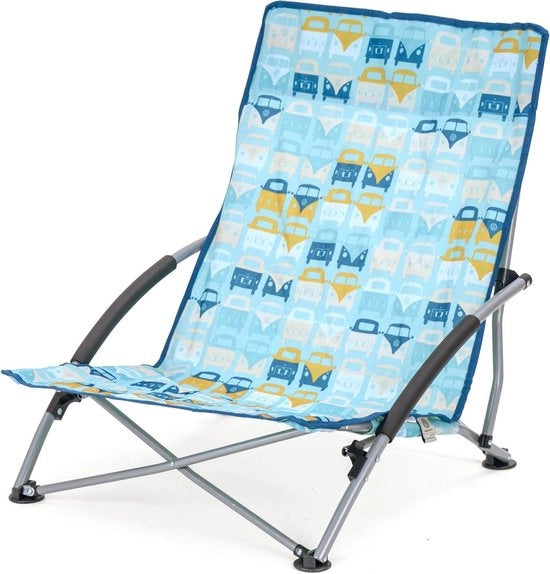 Sedia da Spiaggia Inclinabile Blu - Multibus