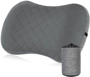 Cuscino Inflatabile - Materiale TPU Sostenibile - Leggero - Ripiegabile - Cuscino da Campeggio - Cuscino da Viaggio - Con Tasca Portatile - Cuscino da Viaggio Comodo