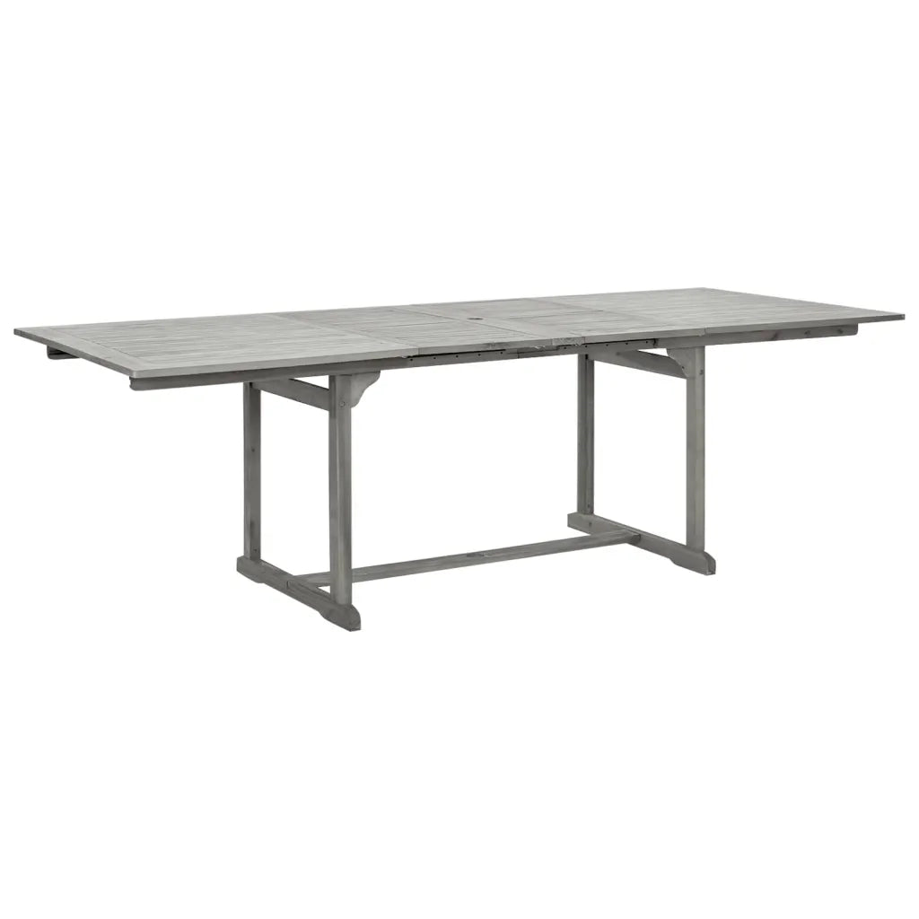 Set da Pranzo per Giardino 9 pz in Legno Massello di Acacia cod mxl 39494