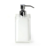 Dosasapone d' appoggio GEDY linea Rainbow in resina colore Bianco