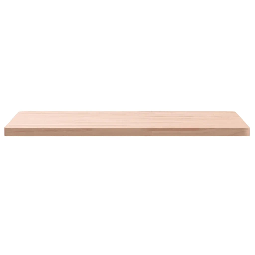 Piano per Tavolo 70x70x2,5 cm Quadrato Legno Massello di Faggio
