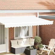 Valance per tende per telaio da 4 m Bianca 3.8x0.2 m