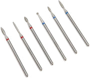 Set di rimozione aste a tungsteno in acciaio solido a 6 pezzi