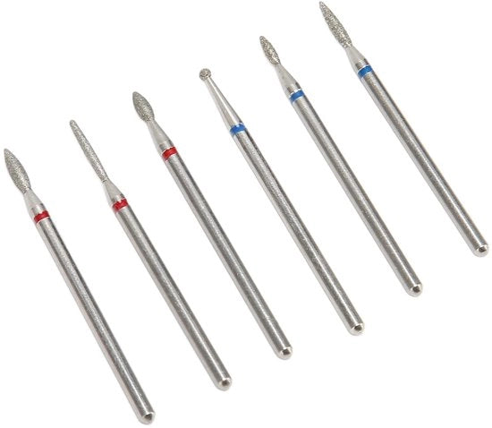 Set di rimozione aste a tungsteno in acciaio solido a 6 pezzi
