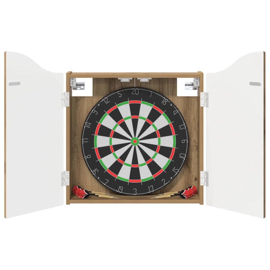 Armadio per Dartboard Rovere Artigianale 56 x 12 x 63 cm 8006659