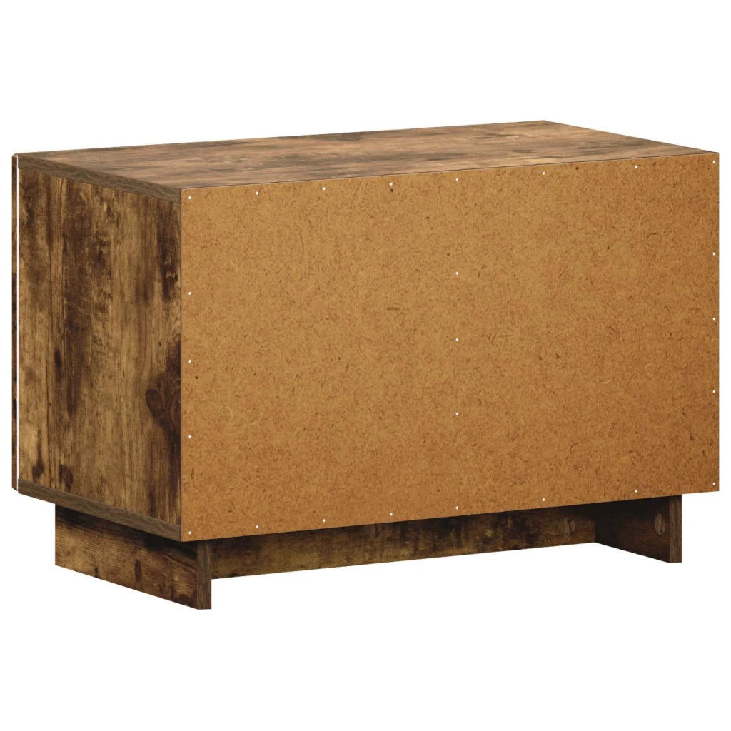 Supporto TV 60 x 34.5 x 40 cm Rovere Fumo Legno ingegnerizzato 8011563