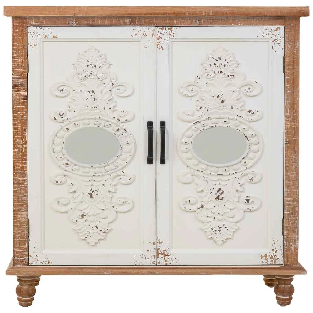Tavolino da ingresso in legno Multicolore con 2 ante 80x35x80h cm