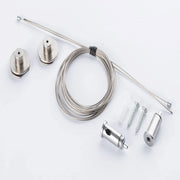 Kit sospensione binario magnetico LVM argento cromato Nowodvorski