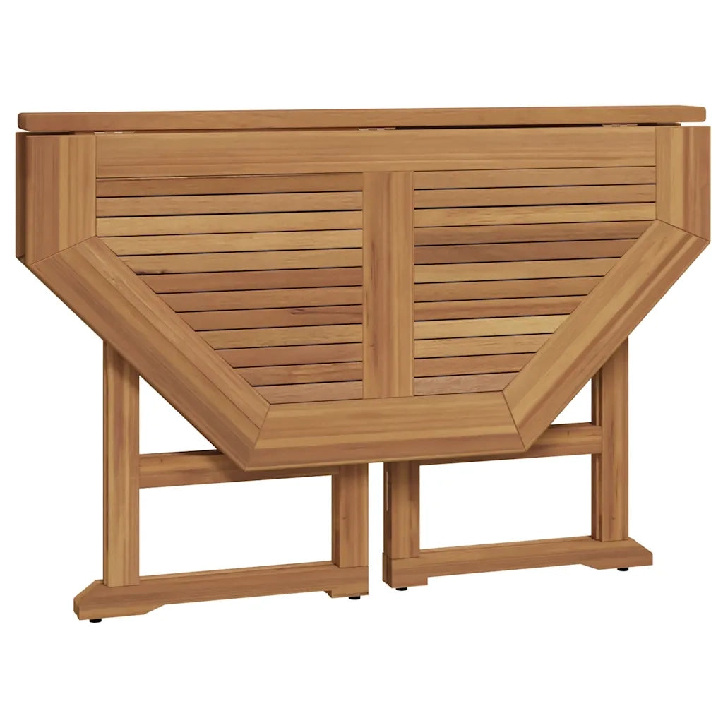 Set da Pranzo Pieghevole per Esterni 5pz Legno Massello di Teak cod mxl 44406