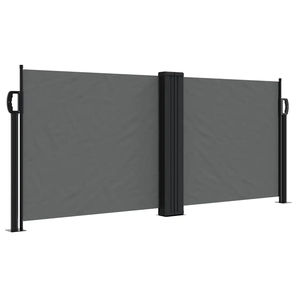 Tenda da Sole | Tenda parasole Laterale Retrattile Antracite 100x600 cm