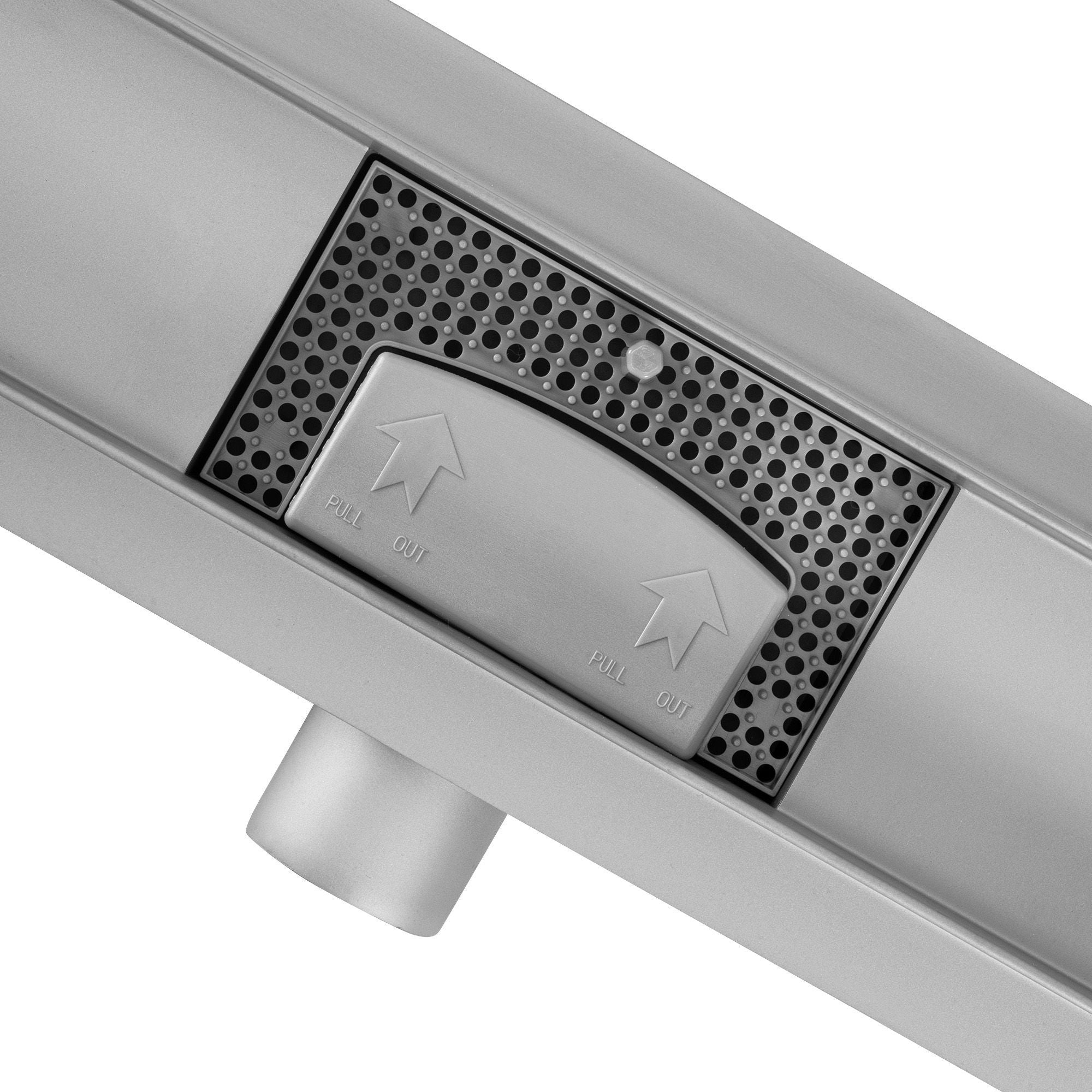 Scarico Lineare Neox Brush Nickel 70