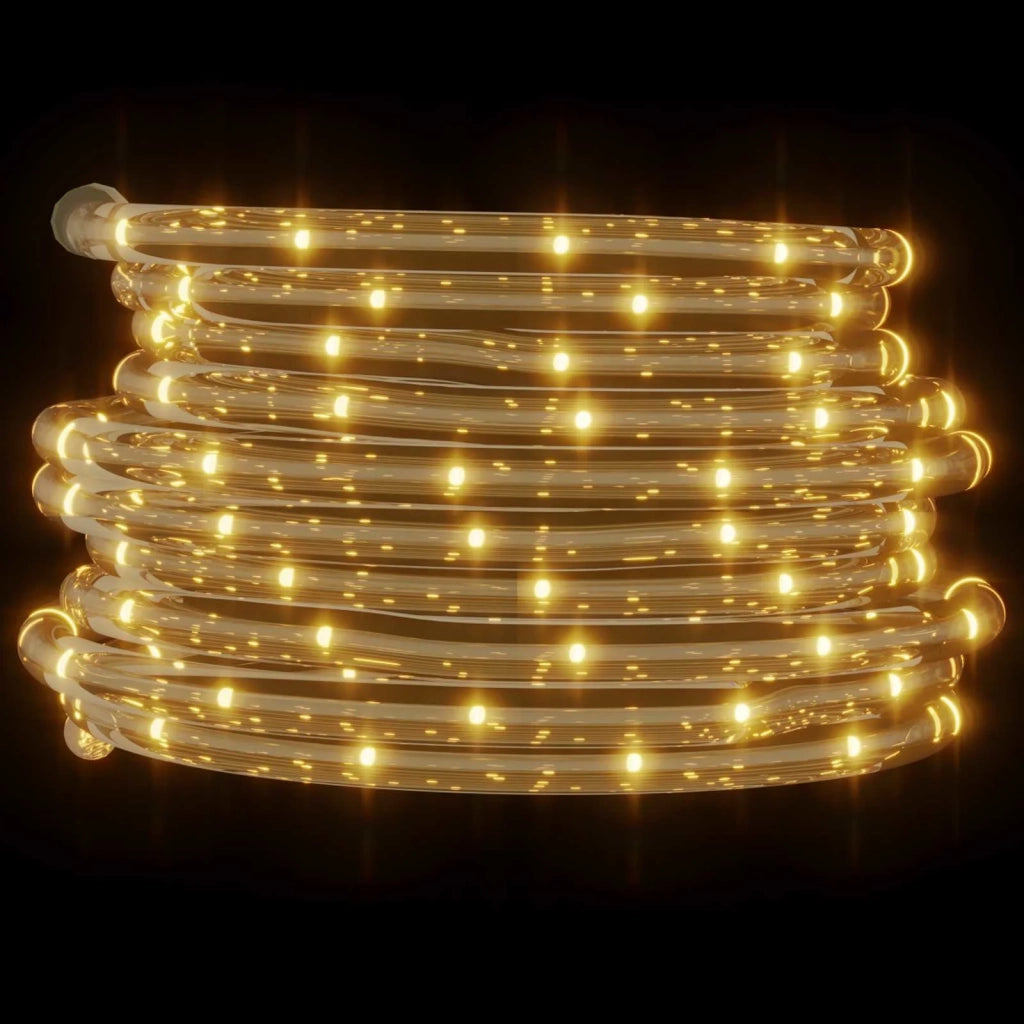 Luce a corda con 2400 LED Bianco caldo 100 m PVC CFW3598305