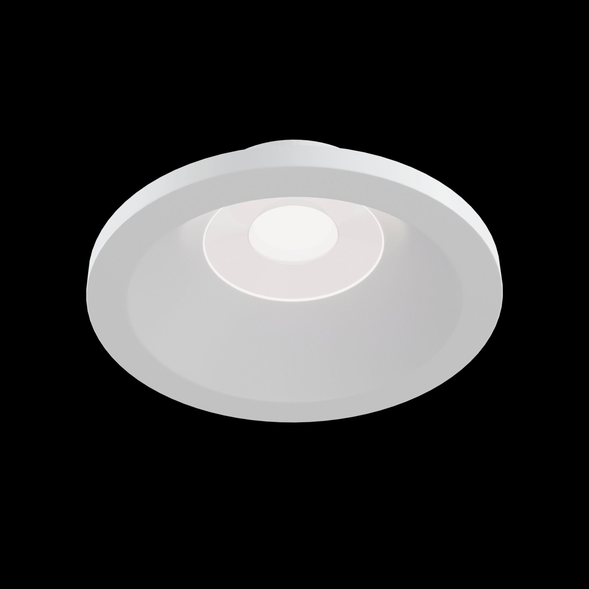Faretto da incasso Downlight in Alluminio Zoom Bianco