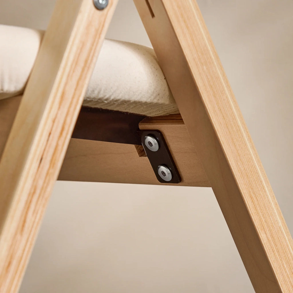 Sedia pieghevole Stil Sedia Sedia da scrivania in betulla Bianco FST40-W