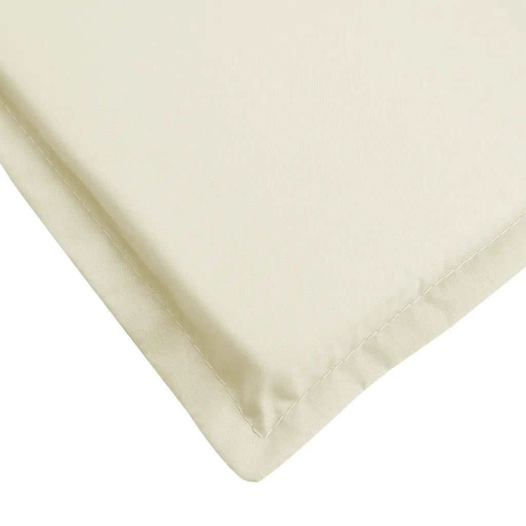 Cuscino per Lettino Crema 200x50x3 cm in Tessuto Oxford 314190