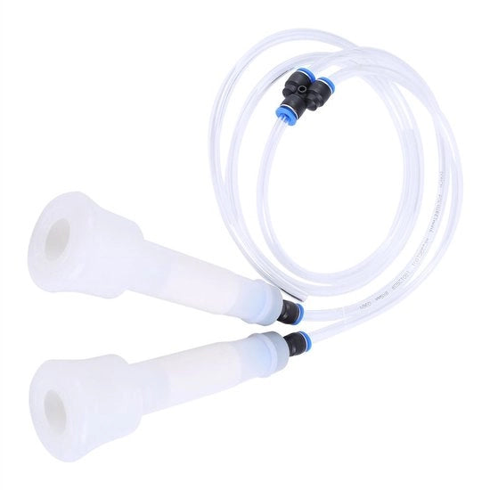 Macchina per la mungitura elettrica portatile - 2 litri - Pompavacuo - Impulsore - Adatta per uso agricolo - Standard