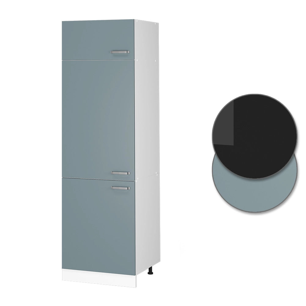 Vicco Armadio frigorifero Grigio-blu 60 cm