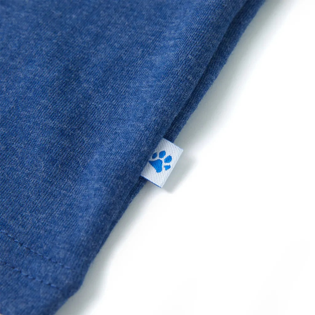 Canotta da Bambino Blu Scuro MÃ©lange 116