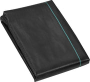 Tela anti-erba, mulch tela per l'eliminazione delle erbacce, tessuto geotextile anti-erba sotto il ghiaietto, permeabile, resistente alle fessure, per la progettazione paesaggistica, rivestimento del terreno, nero, (0,6 * 5 m) - 0.6*5m