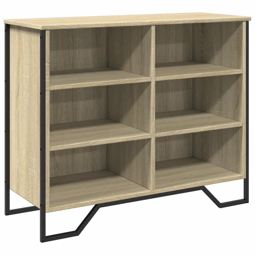 Credenza-Buffet-Armadio da cucina Rovere Sonoma 91x35,5x74,5 cm in Legno Multistrato